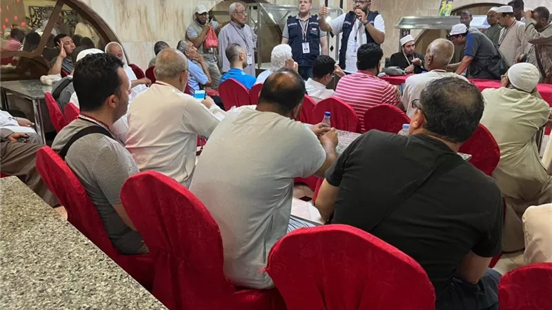 الصحة: فرق متنقلة تقدم الخدمات الطبية للحجاج المصريين في مقار إقامتهم