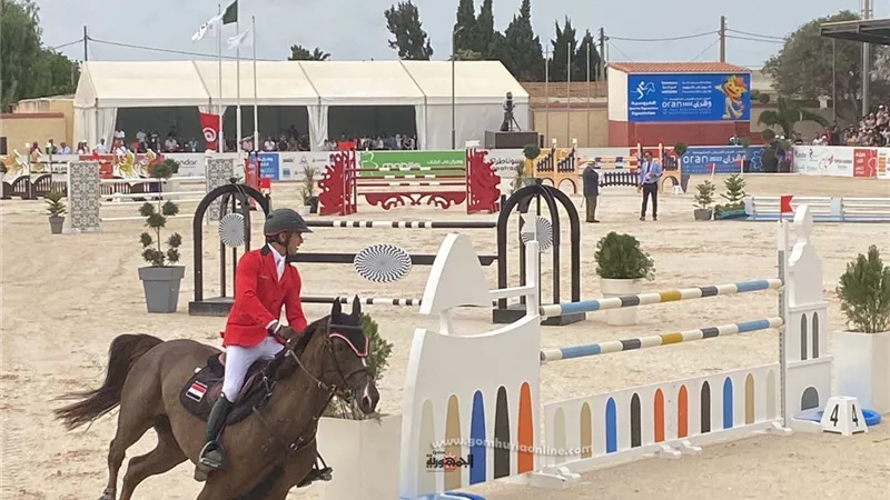 مصر تحصد فضية الفروسية فى الدورة المتوسطية .. وسط ذهول الدول الأوروبية وتشجيع الجمهور الجزائرى