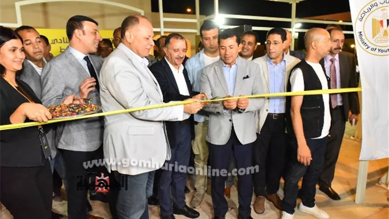 وزير الشباب والرياضة ومحافظ أسيوط يفتتحان نادي وادي دجلة بمدينة أسيوط الجديدة