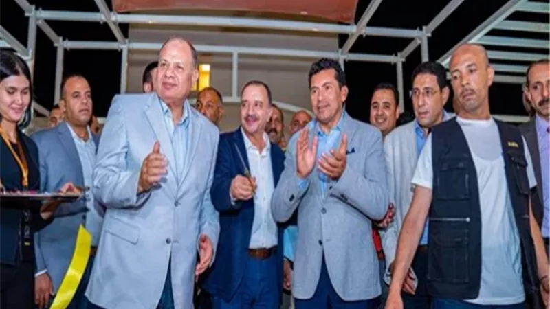 وزير الرياضة يفتتح نادي وادي دجلة بمدينة أسيوط الجديدة