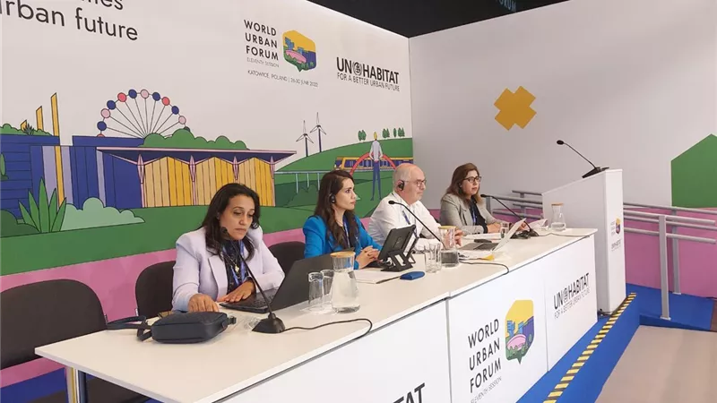 الإسكان تستعرض مستقبل التنمية العمرانية فى المنتدى الحضري العالمي ببولندا .. صور
