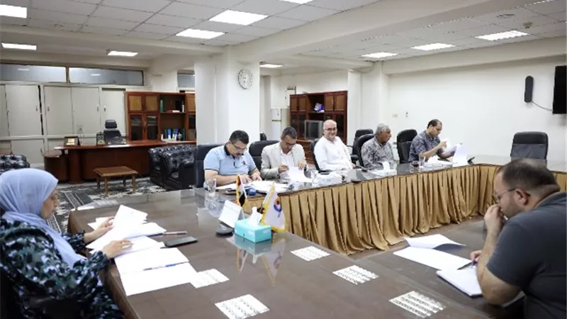 مراجعة المديونيات الحكومية المستحقة لشركة مياه بنى سويف