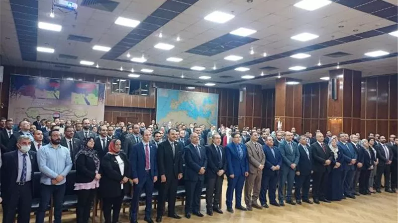بالصور.. العاملون الجدد بمشروع الضبعة النووية يؤدون قسم الولاء