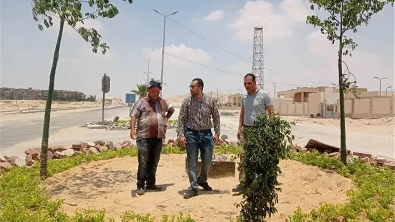 خلف الله يعلن عن أهم أعمال مشروعات الزراعة لجهاز 15 مايو فى المدينة.. بالصور