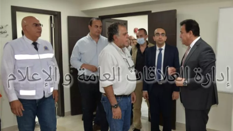 وزير التعليم العالي يتفقد تجديدات مرفق إسعاف الإسماعيلية..صور