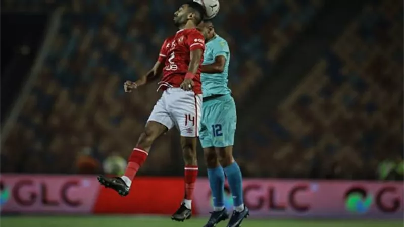 الشوط الأول.. الأهلي يتقدم بهدف دون رد أمام بتروجت بكأس مصر