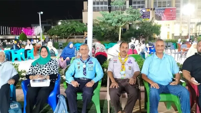 أفتتاح فاعليات مجموعات الشرق الكشفية والارشاديه بمركز شباب بنى سويف الجديده