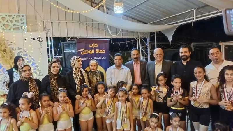 حماة الوطن بالسويس يكرم الحاصلات علي المركز الأول للجمباز