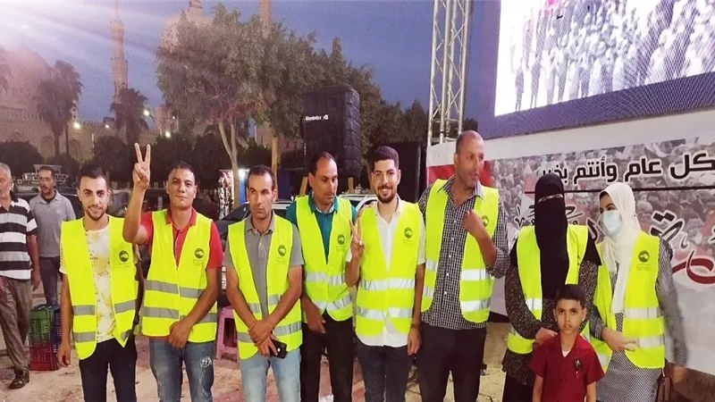 أبناء مدينة دسوق بكفرالشيخ واصلوا إحتفالاتهم بذكرى ثورة 30 يونيو المجيدة
