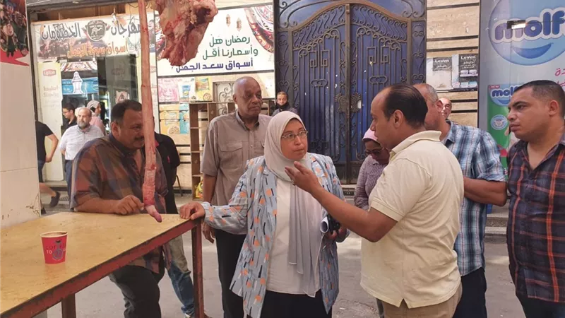 غرامات فورية تقدر بـ ٦٥٤ ألف جنيه علي محلات الجزارة المخالفة بالإسكندرية