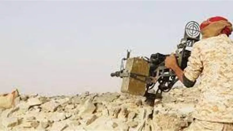 القوات اليمنية تتصدى لهجمات حوثية جنوب مأرب