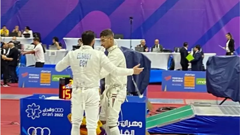 زياد السيسى ينافس على ميدالية جديدة لمصر بعد التأهل لنصف نهائى منافسات السلاح