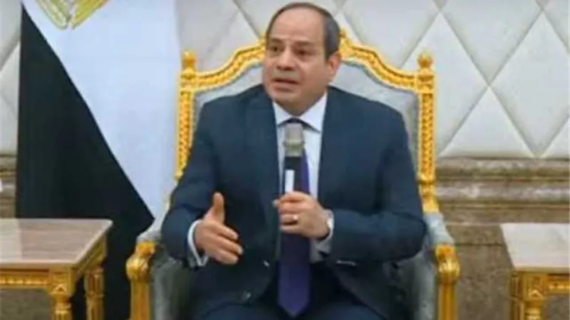 السيسى: الدولة تعمل من أجل المستقبل .. وعودة بعض الدول أمر صعب