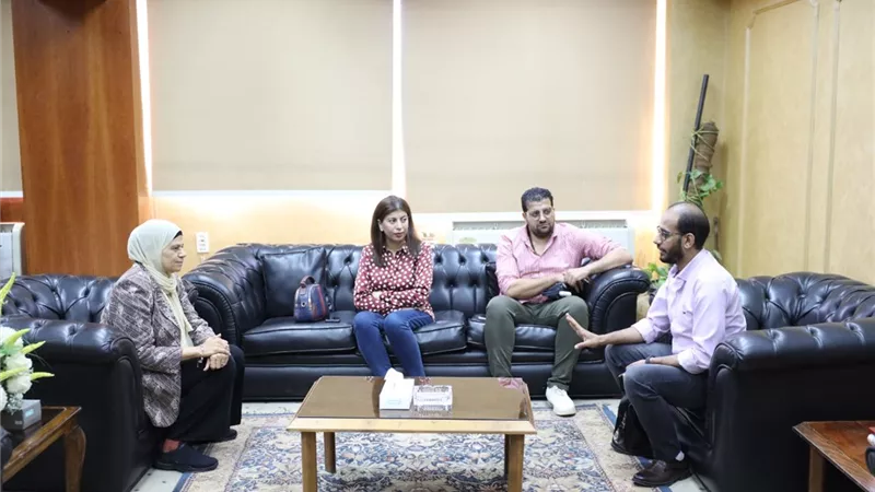 وفد من شركة المنيا يتبادل الخبرات مع مياه بني سويف