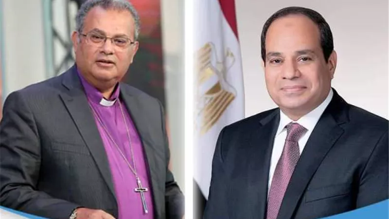 القس أندريه زكي يهنئ الرئيس عبدالفتاح السيسي والمصريين بعيد الأضحى المبارك