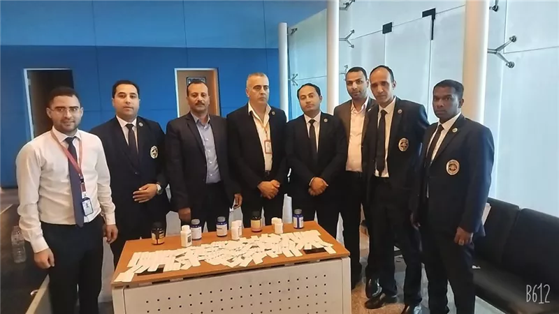 جمارك مطار الغردقه الدولى تضبط محاوله تهريب عدد من الأقراص والكبسولات الدوائية