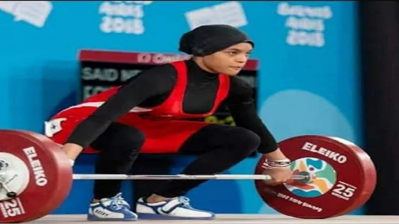 نعمة سعيد تحصد ذهبية الخطف في منافسات رفع الأثقال لوزن 71 كجم بدورة ألعاب البحر المتوسط