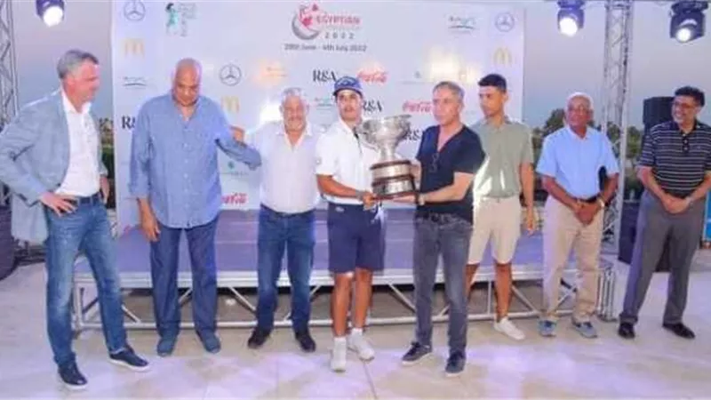 المغربى المهدى فكورى يخطف لقب بطولة مصر الدولية للجولف