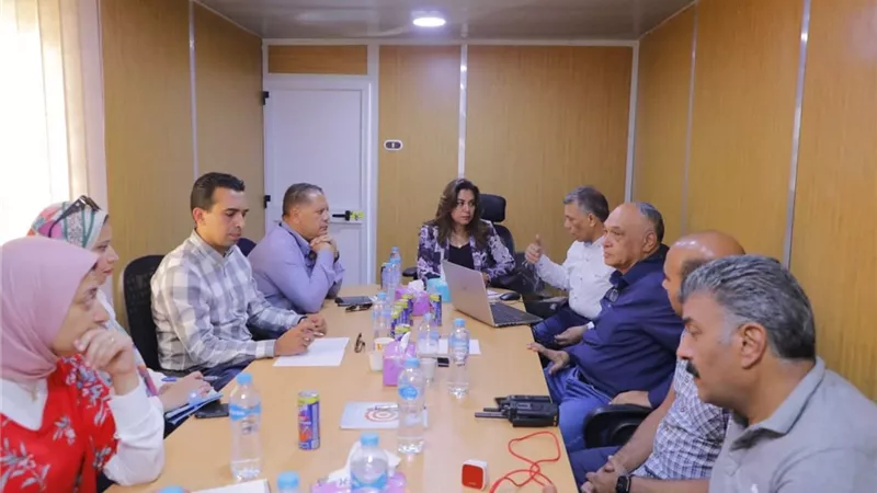 محافظ دمياط ترأس إجتماع مشروع إنشاء مبنى الديوان العام..صور