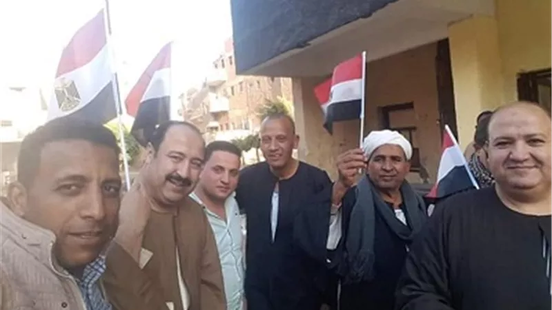 قرى بنى سويف تشهد زحاماً أمام لجان الاستفتاء على التعديلات الدستورية