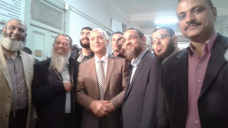 قيادات حزب النور بالمنوفية تشارك فى الاستفتاء