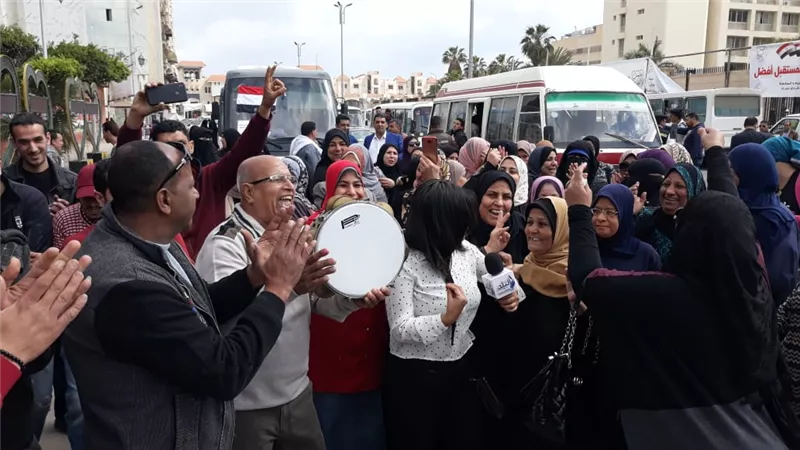 لجنة أشتوم الجميل تشهد اقبالاً كبيراً ببورسعيد