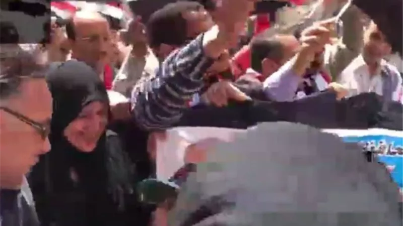 فيديو .. مسيرة حاشدة لأهالى المرج للمشاركة فى الاستفتاء على تعديل الدستور