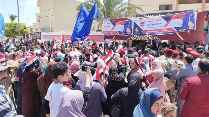 بالصور ..لجان البحيرة خلايا نحل أمام المواطنين