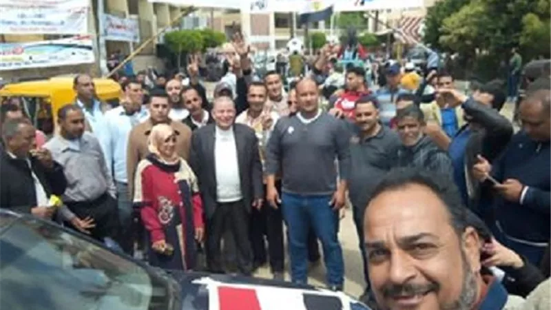 مياه الشرب تنظم مسيرة كبرى بدمياط