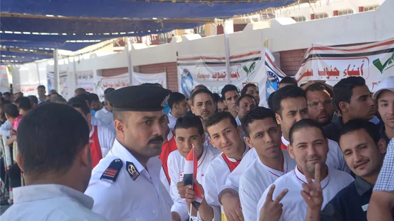 امين مستقبل وطن بجنوب سيناء يتفقد اللجان الانتخابية بالمحافظة