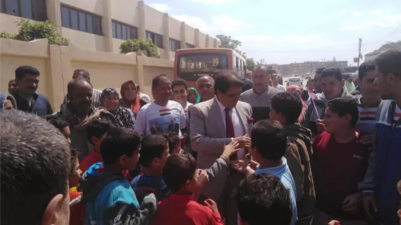وكيل عربية النواب يقود مسيرة حاشدة بالشرقية ويؤكد المصريين اخرسوا اهل الشر
