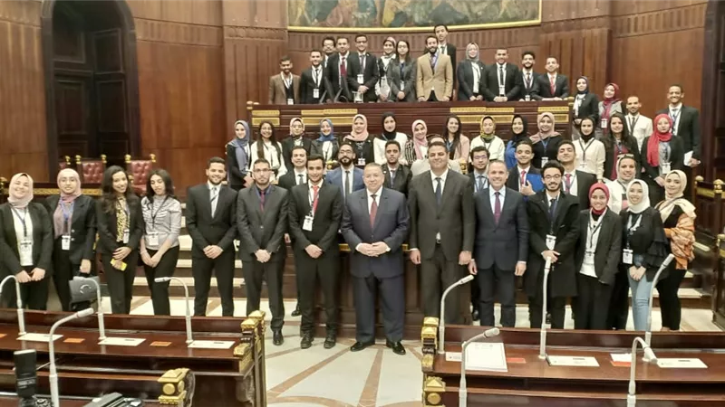 وكيل أول النواب يفتتح نموذج محاكاة لمناقشة التعديلات الدستورية الحالية لطلاب جامعة الاسكندرية