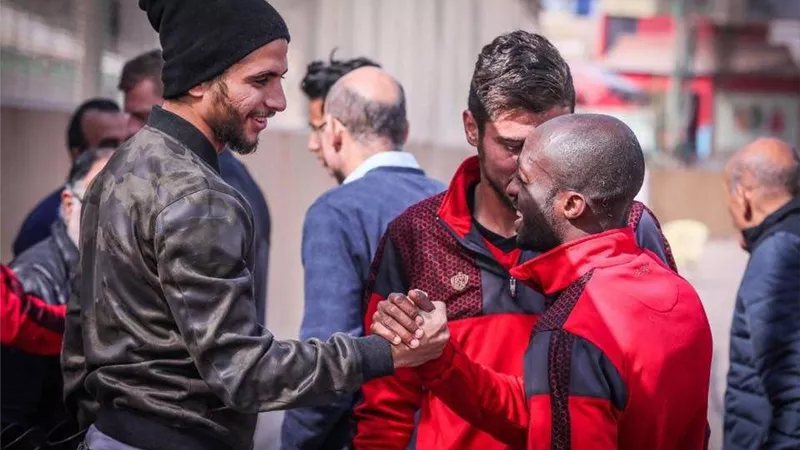 محمد محمود يخضع لبرنامج تأهيلى بعد عودته من المانيا