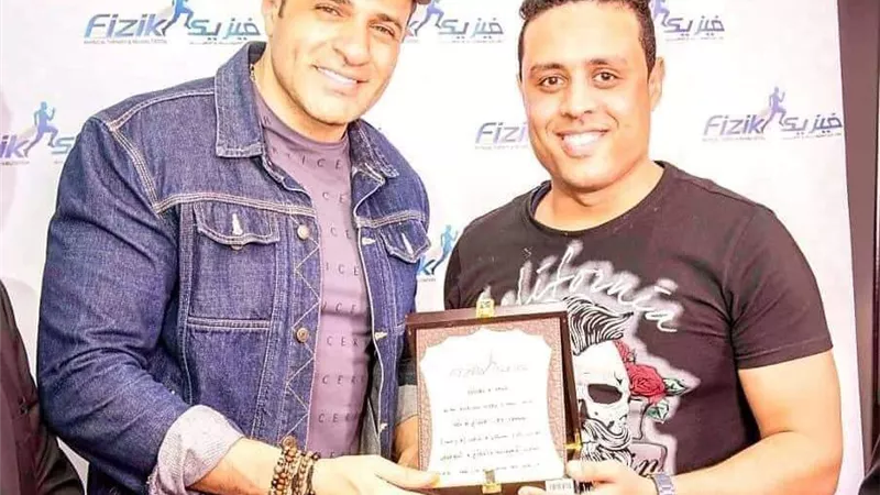 تكريم الصحفي موسي صبري والمطرب محمد نور من مركز فيزيك الرياضي .. صور