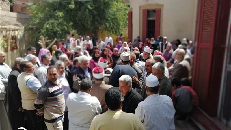 مسيرات حاشدة من رجال الازهر بدراجيل