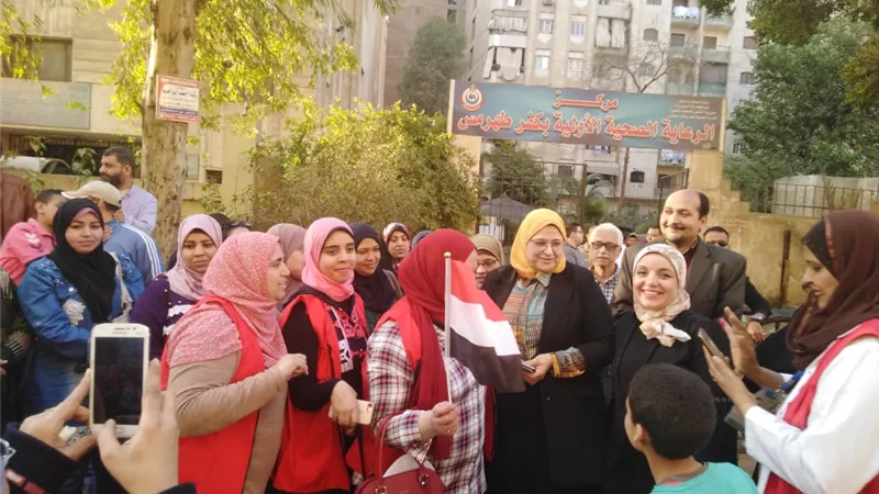 22000 عامل بالقطاع الطبي بالجيزه يشارك في الاستفتاء علي الدستور