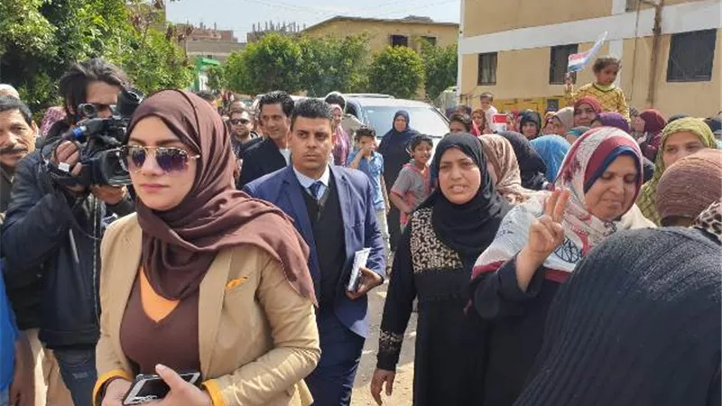 نائب المحافظ في مشتهر : مشاركة المصريين دليل علي وعي المصريين