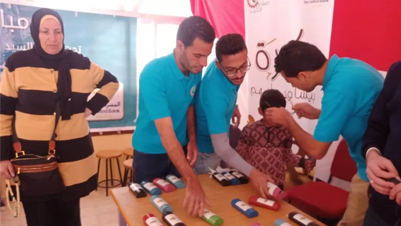 840 نظارة طبية بالمجان لأهالي سانت كاترين