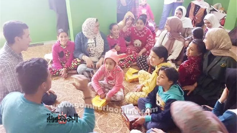 جامعة الدلتا في زيارة لدار أيتام الصفا بطلخا