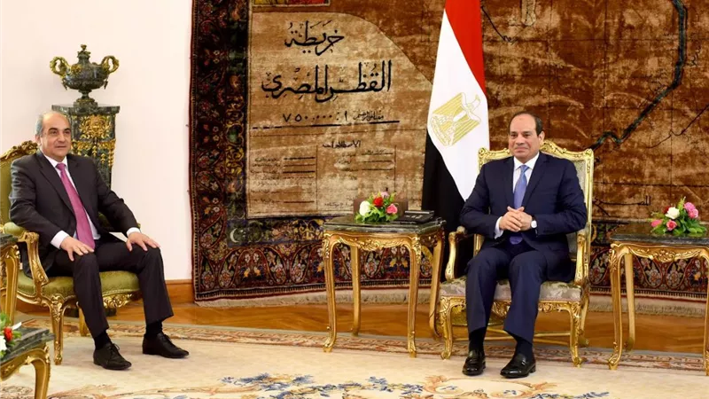 السيسى يستقبل رئيس مجلس النواب القبرصى