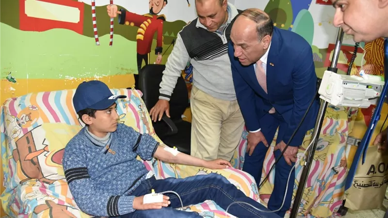 الفريق عبد المنعم يشيد بتجربة نجاح مستشفي 57357