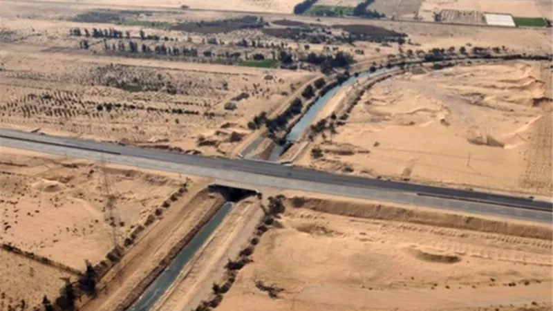 تطوير شبكة الطرق بالعريش ورفح والشيخ زويد
