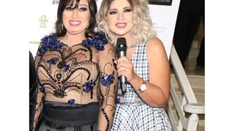 رسالة تهنئة من بوسى شلبى لفيفى عبدة بمناسبة عيد ميلادها