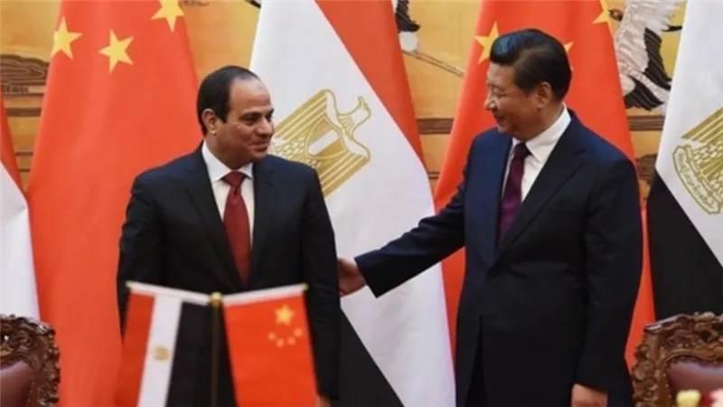 بدء المباحثات الرسمية بين السيسي و شى جين بينغ في بكين