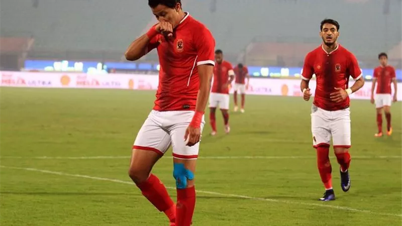 عمرو جمال يواصل تدريبات العلاج الطبيعى