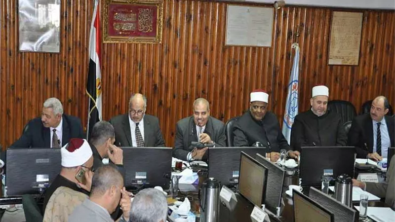 انعقاد مجلس جامعة الأزهر الشهري