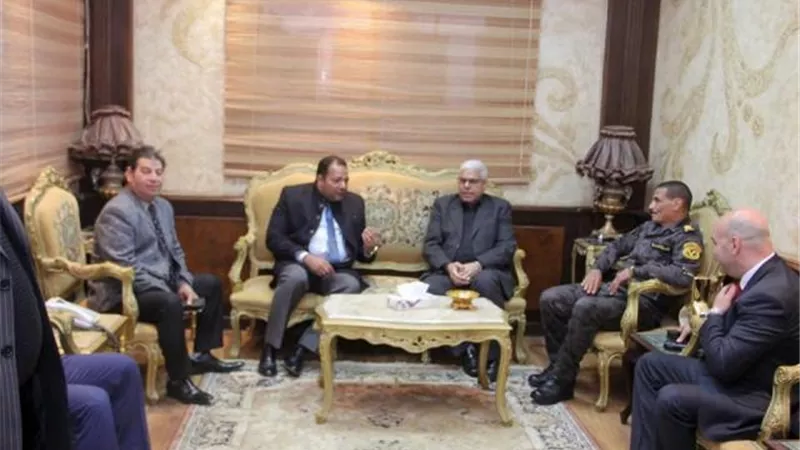 بالصور.. رئيس محكمة شمال سيناء يوجه الشكر للمشرفين على الاستفتاء
