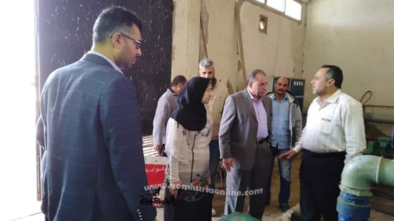 مدير التامين الصحى بالشرقية يتفقد مستشفى العاشر