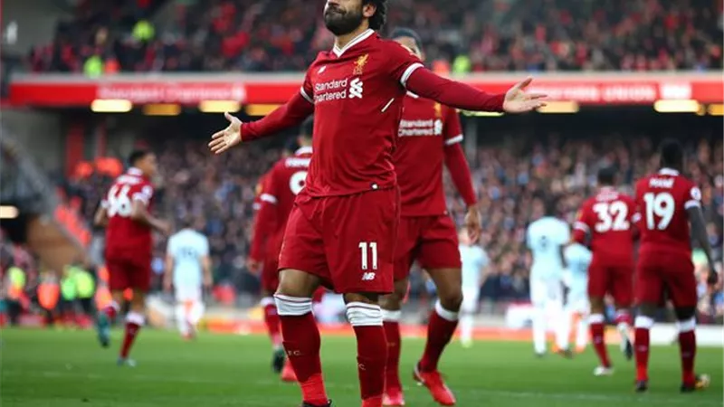 محمد صلاح يضيف الهدف الخامس ويعود لقائمة الهدافين بالبريميرليج