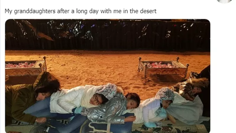 تغريدة وصورة حفيدات الوليد بن طلال تشعل تويتر